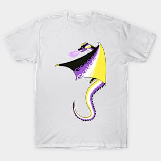 Fly With Pride, Dragon Series - Nonbinary T-Shirt